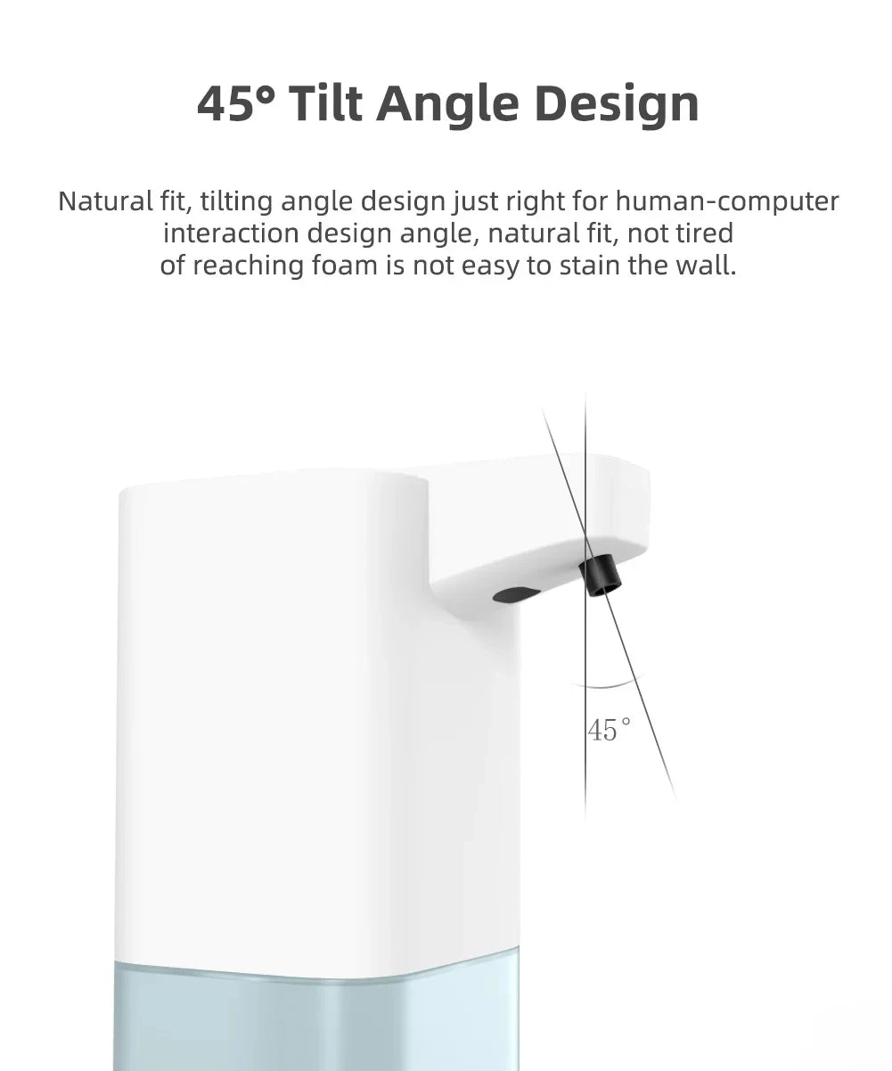 Automatic Soap Dispenser Infrared Sensor Hand Sanitizer USB Rechargeable Foam Hand Sanitizer Applicable To Kitchen And Bathroom