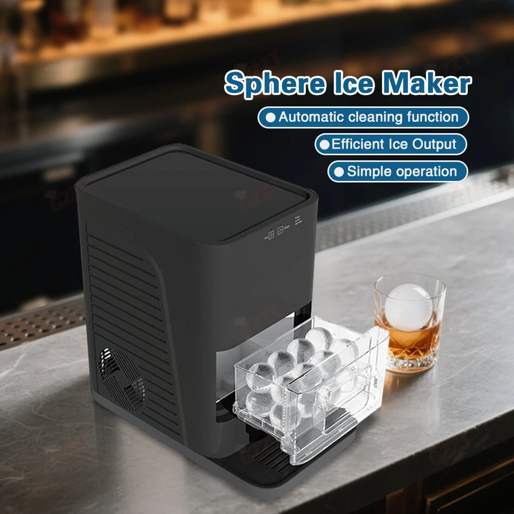 Electric Ice Ball Maker Machine Sphere Ice