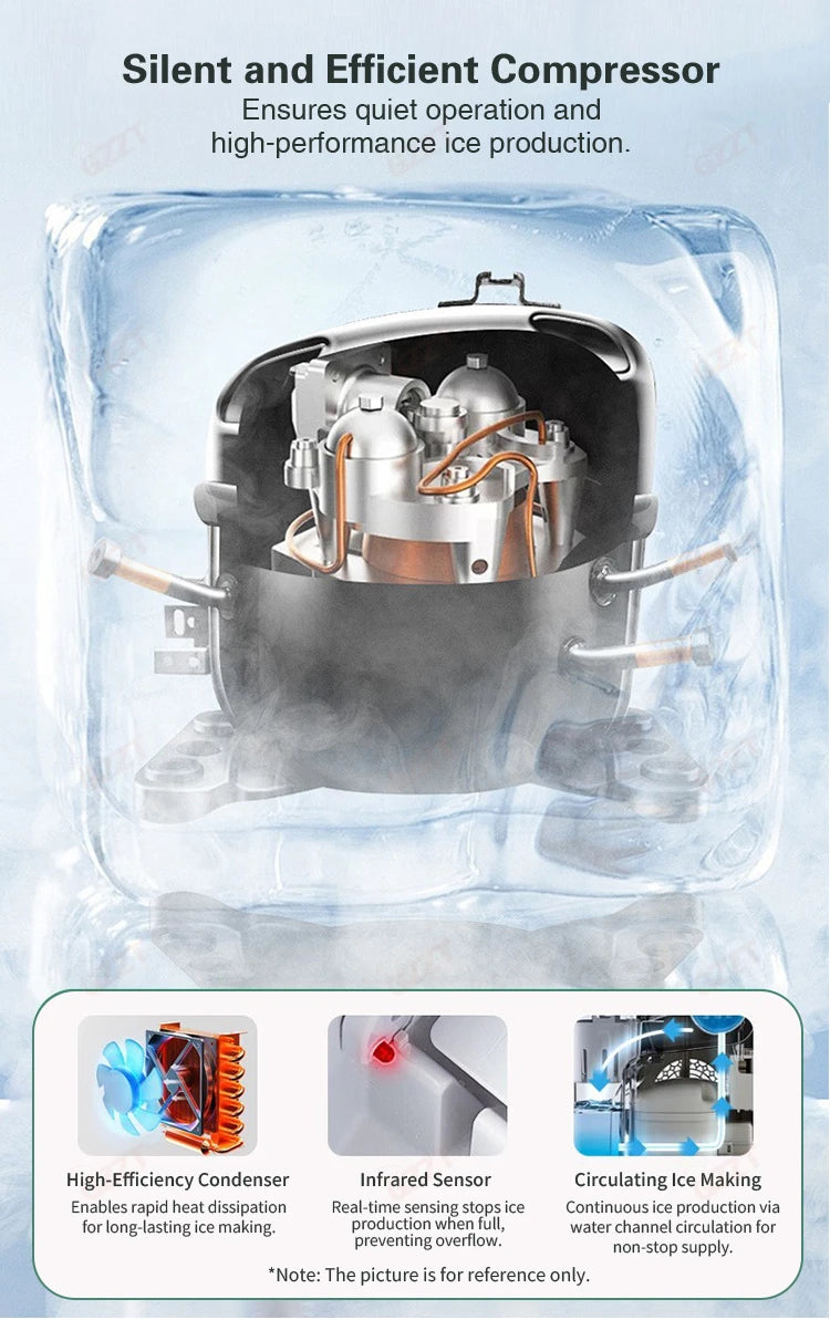 Electric Ice Ball Maker Machine Sphere Ice