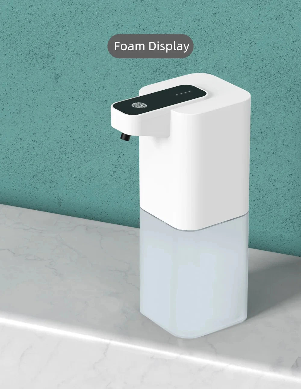 Automatic Soap Dispenser Infrared Sensor Hand Sanitizer USB Rechargeable Foam Hand Sanitizer Applicable To Kitchen And Bathroom