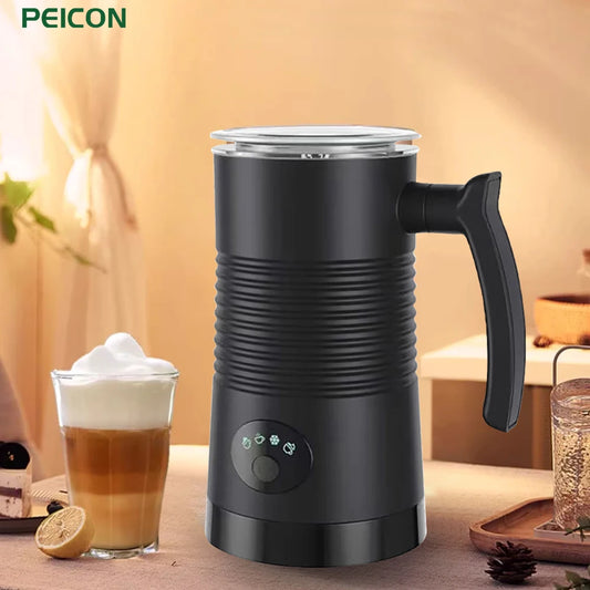 Electric Milk Frother Milk Foam Machine For Coffee Cappuccino Latte 4 in 1 Hot and Cold Foam Maker Automatic Milk Frother Foamer