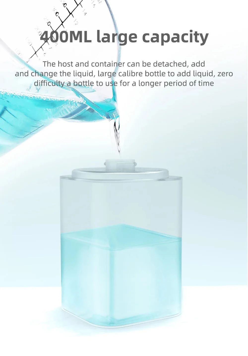 Automatic Soap Dispenser Infrared Sensor Hand Sanitizer USB Rechargeable Foam Hand Sanitizer Applicable To Kitchen And Bathroom